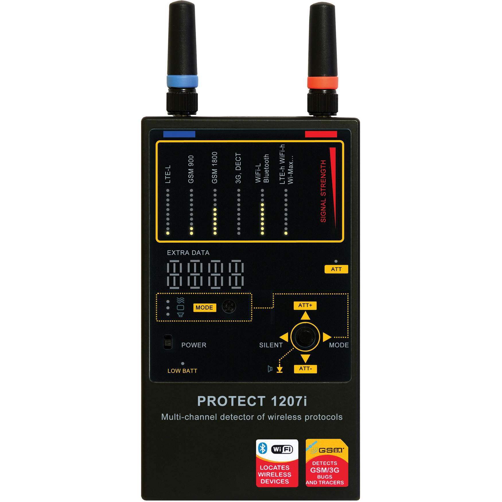 Детектор цифрових радіокомунікацій PROTECT 1207i